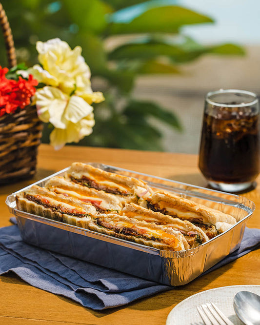 SUKIYAKI BEEF and TRIPLE CHEESE PANINI