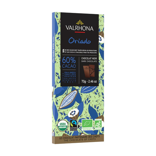 VALRHONA ORIADO BAR 60% 70G