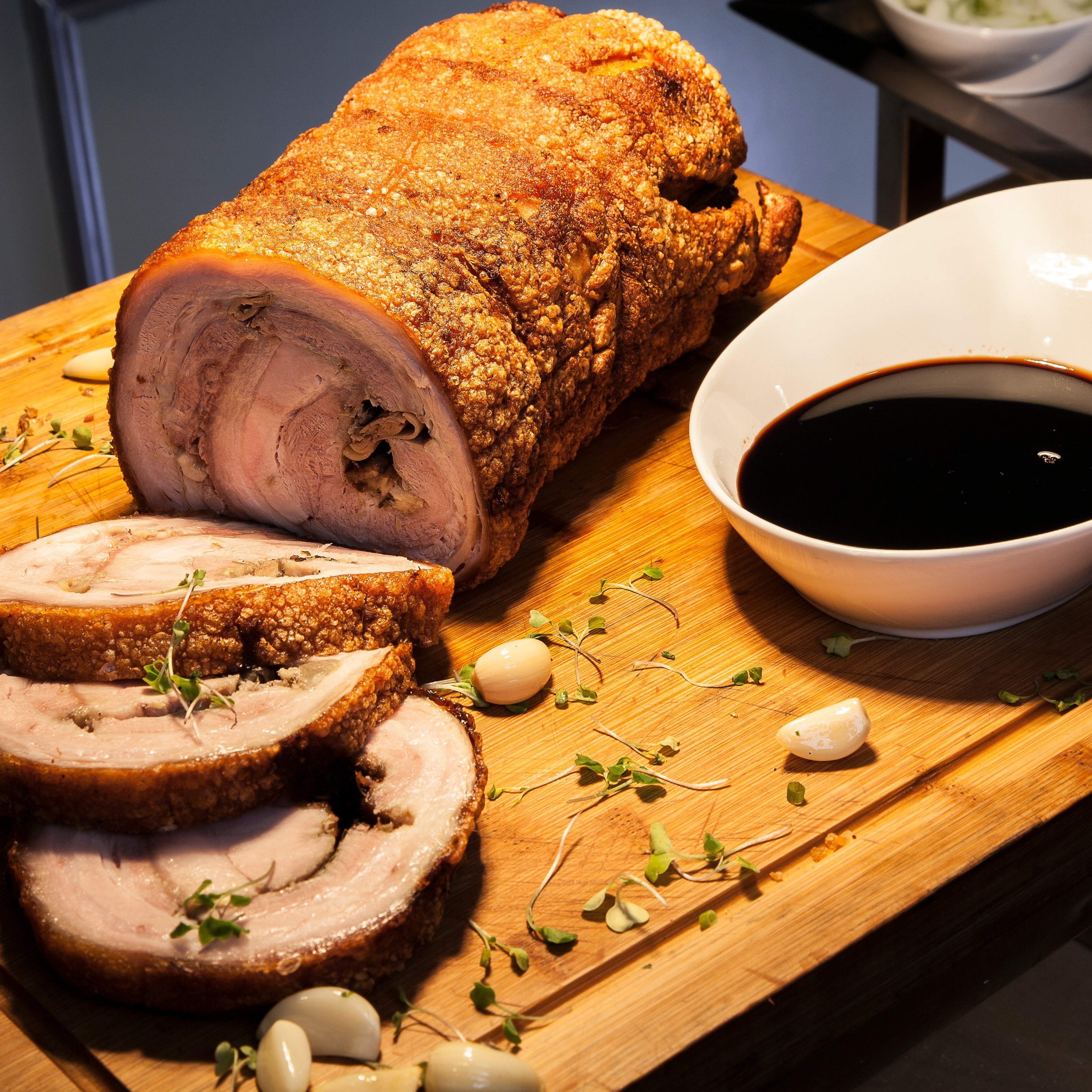 CRACKLING PORKETTA – Gourmet Garage