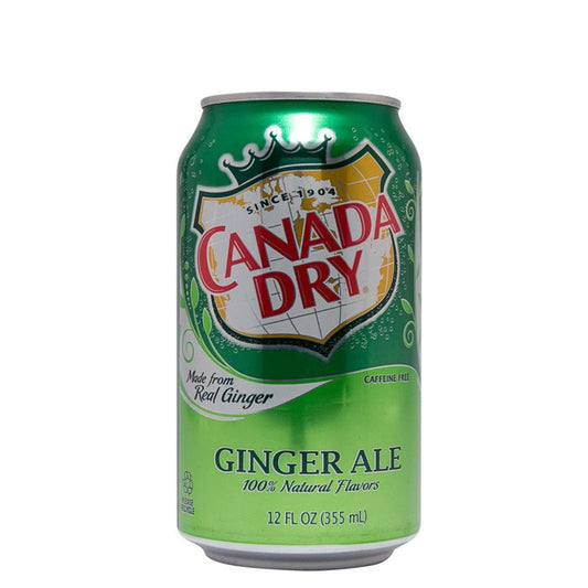 CANADA DRY GINGER & DIET ALE CAN 355ML
