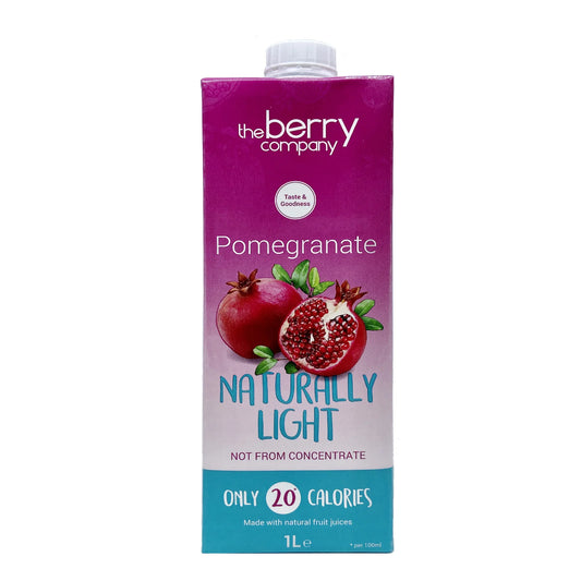 THE BERRY COMPANY POMEGRANATE NATURAL LIGHT JUICE 1L